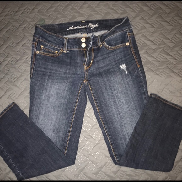 American eagle crops size 2 artist stretch - Picture 2 of 5